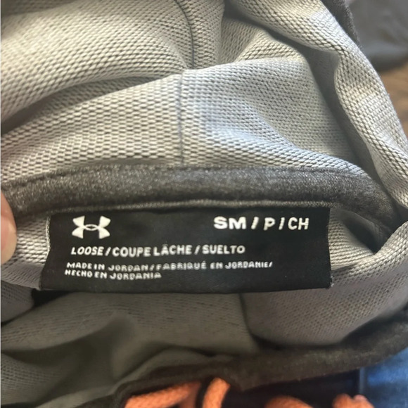 Women’s‎ Under Armour Dark gray Funnel Neck Sweatshirt Size S - Picture 5 of 6